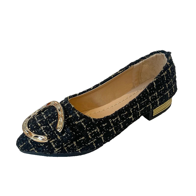New Women's Shoes Pumps Spring Autumn Casual Women's Fashion Comfortable Pointed Shoes Women's Zapatillas Mujer