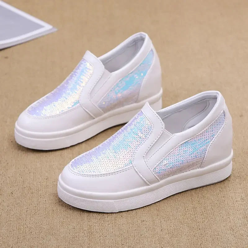 Spring Autumn Slip On Shoes for Women Y2k Fashion Trends 2025 Comfortable and Elegant Korean Original Offer New Woman Footwear