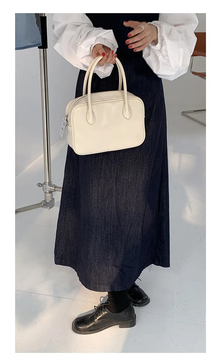 New Women Casual Tote Handbags Fashion Ladies Daily Crossbody Bag Retro Oil Wax Leather Female Shoulder Messenger Bags Summer