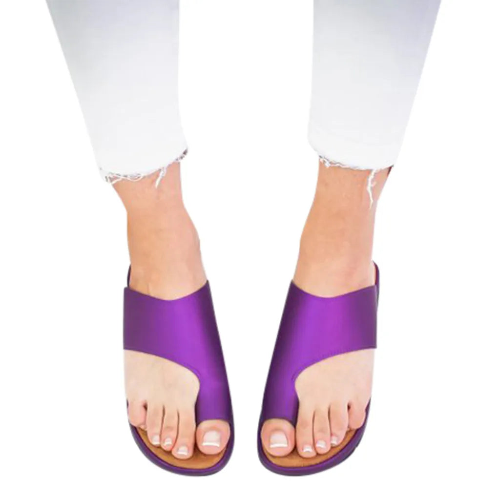 Women's Sandals  New Female Shoes Comfy Platform Flat Sole Orthopedic Bunion Corrector Plus Size 35-43 Casual Shoes Woman