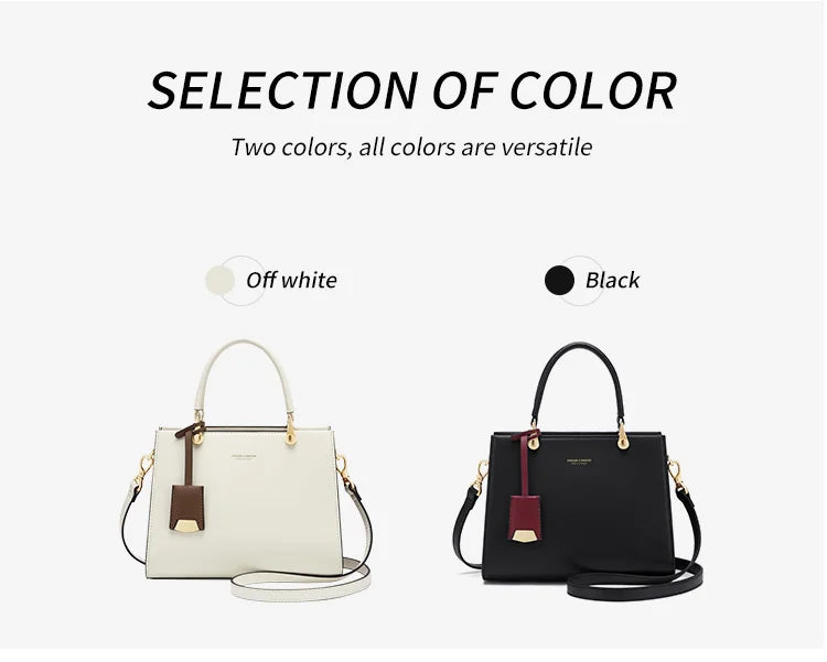 Women's Handbags Shoulder Bags For Female Luxury Designer Top-Handle Tote Bag Purse Wallet Quality Leather