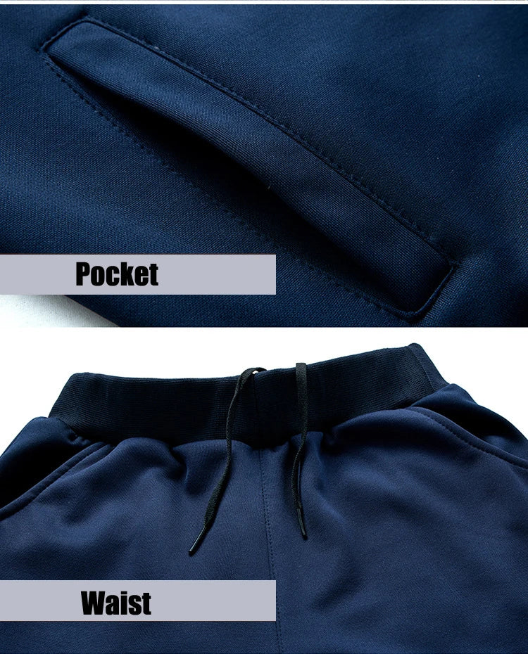Men Sportwear Sets Fashion Autumn Spring Sporting Suit Sweatshirt +Sweatpants Mens Clothing 2 Pieces Sets Slim Tracksuit hoodies
