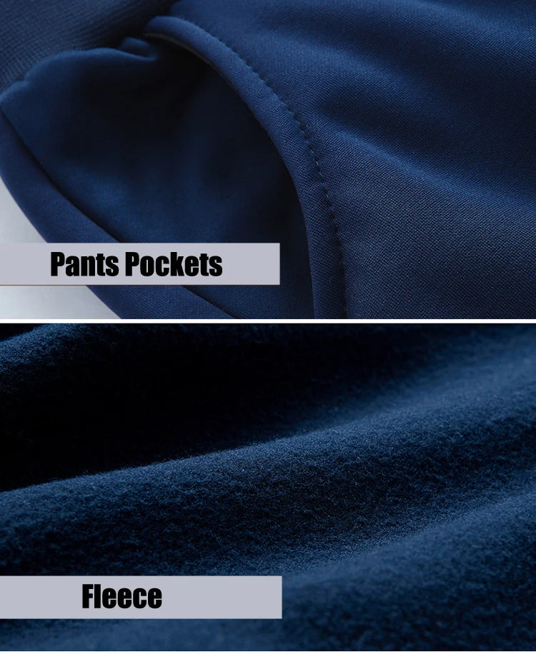 Men Sportwear Sets Fashion Autumn Spring Sporting Suit Sweatshirt +Sweatpants Mens Clothing 2 Pieces Sets Slim Tracksuit hoodies