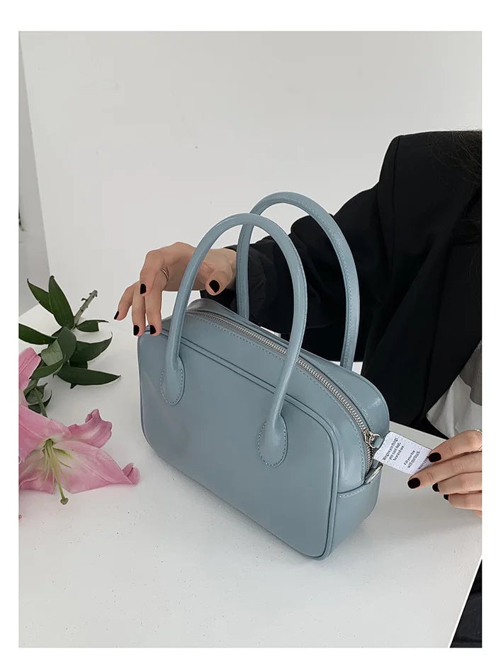 New Women Casual Tote Handbags Fashion Ladies Daily Crossbody Bag Retro Oil Wax Leather Female Shoulder Messenger Bags Summer