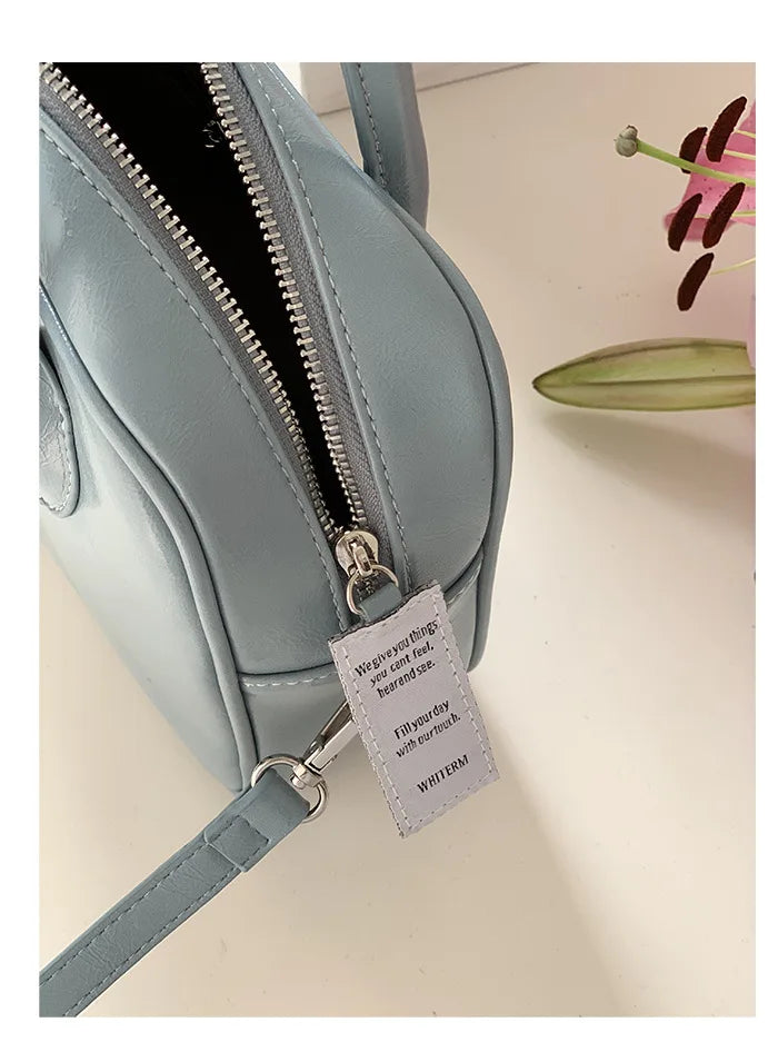 New Women Casual Tote Handbags Fashion Ladies Daily Crossbody Bag Retro Oil Wax Leather Female Shoulder Messenger Bags Summer