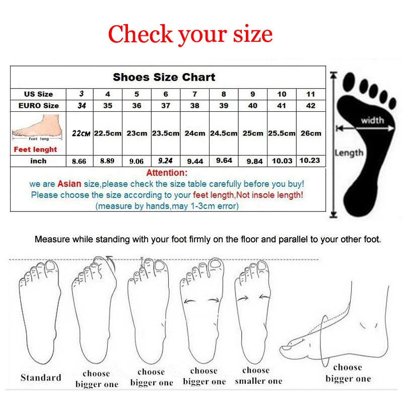 8cm Heeled Platform Wedges Shoes Womens High Heels Casual Lazy Shoes Square Toe Wedge Creepers Pumps Damen Black