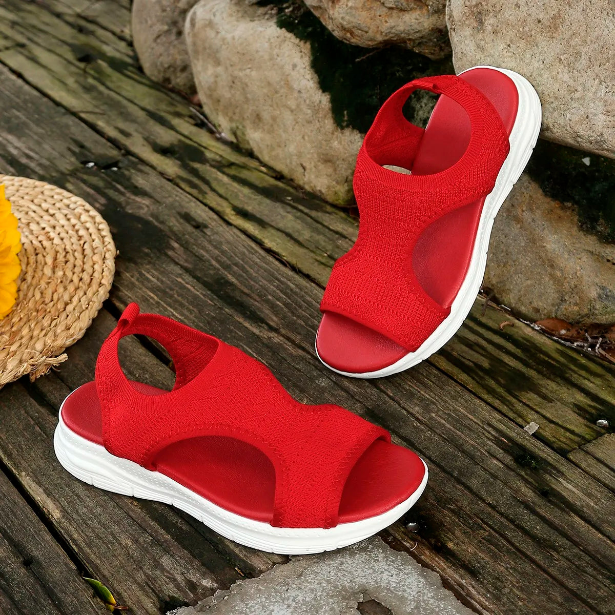 Women's Shoes Summer 2026 Comfortable Casual Sport Sandals Women Beach Wedge Sandals Women Platform  New Style Sandals