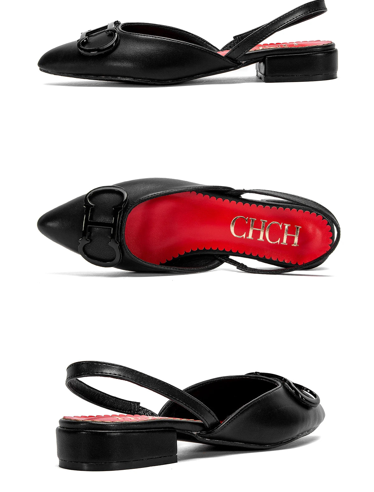Summer Women's New 2024 Women's Low Heel Sandals Fashion Solid Color Simple Women's New Sandals