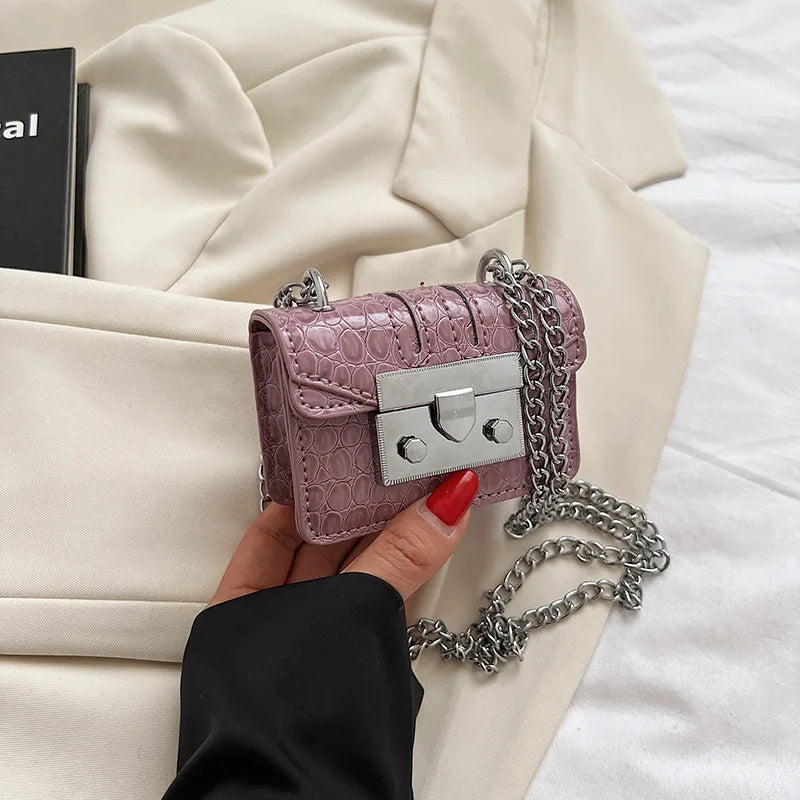 Handbag Women's 2024 Trend Woman Shoulder Purse Chain Female Bag Mini Summer Crossbody Bags for Women Fashion Luxury Designer