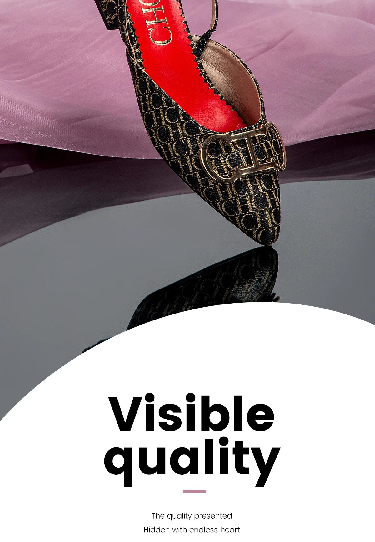 Classic Women's New 2024 Women's Low Heel Sandals Fashion Retro Design Letter Women's New Low Heel Shoes