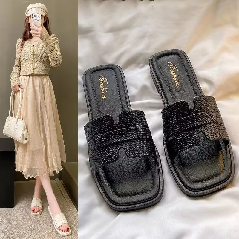 2026 New Home Women Sandals Lightweight Super Soft And Comfortable Thick-Soled Travel Slippers For Casual Versatile Outside