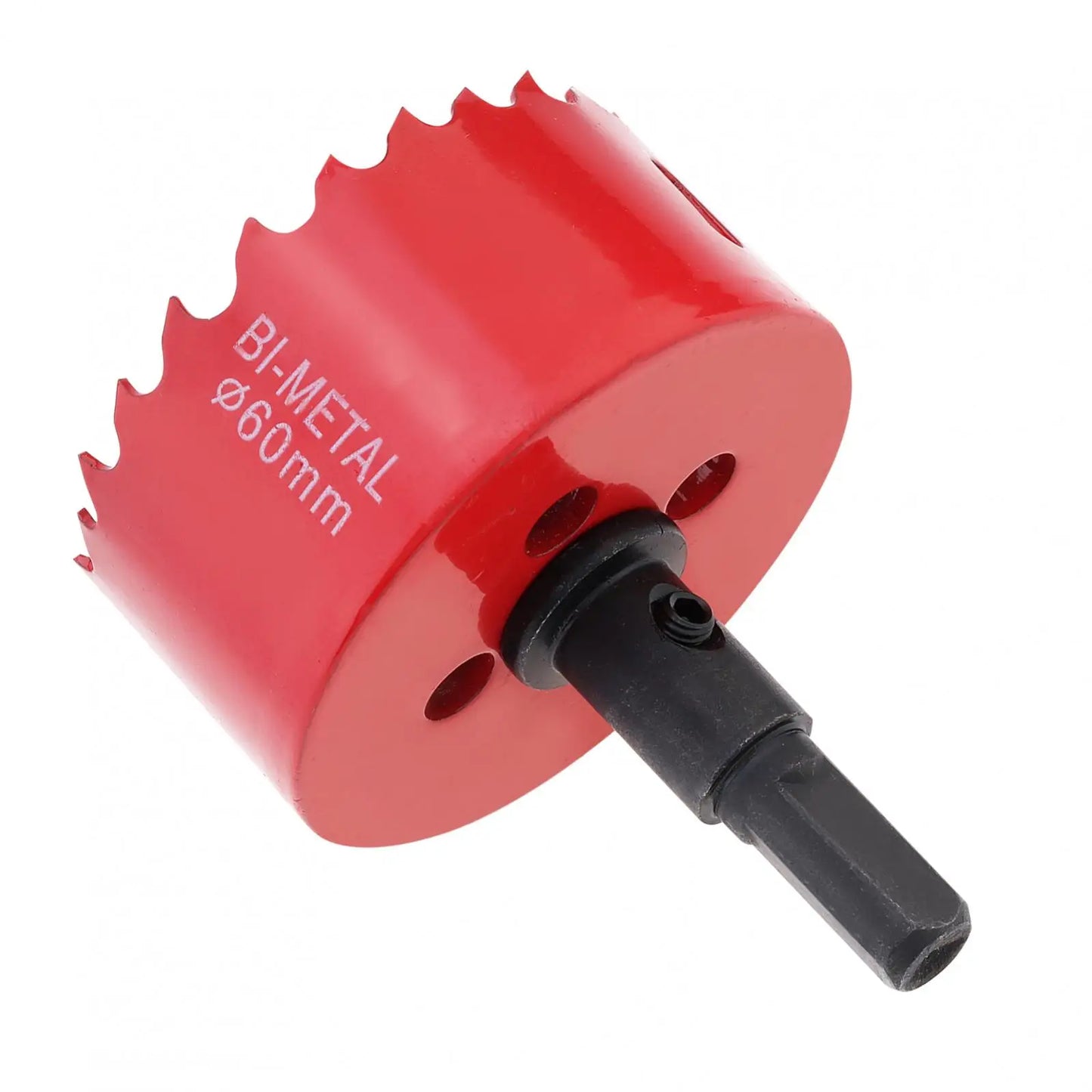 60mm M42 HSS Bi-Metal Hole Saw Drilling Hole Cutter Toosl for Wood Boards / Plastic Drywall / Metal Sheet, HSS Bi-Metal Hole Saw