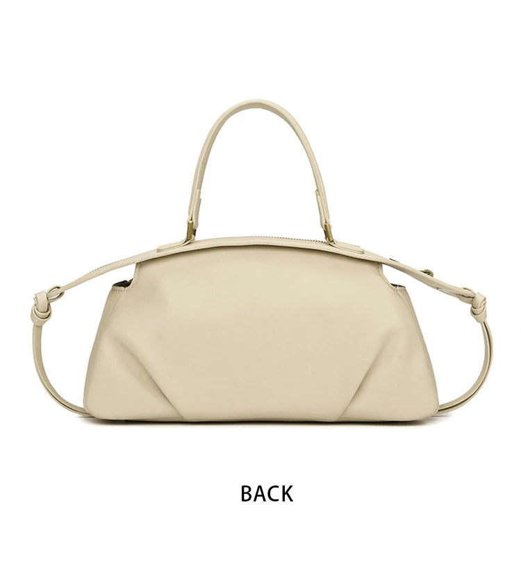 New Women's Bags, Fashionable and Simple Handbags, Niche High-End Shoulder Bags, Versatile Casual Bags for Commuting, Large-Capacity Tote Bags, Soft Leather Crossbody Bags