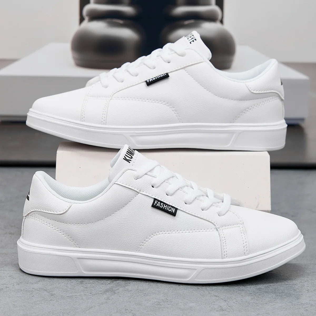 Men Shoes Comfortable Casual For Women White Leather Sneakers Lightweight Walking Flat Outdoor Sport Running Tennis zapatillas
