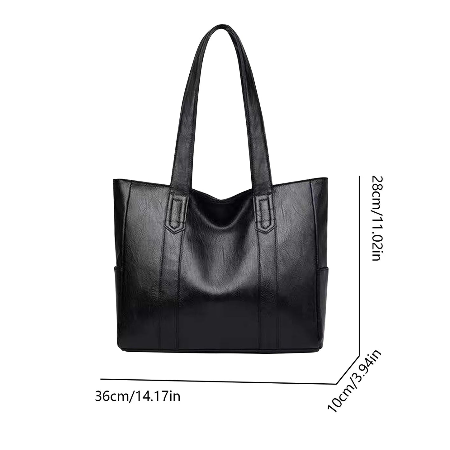 Women'S Large Capacity Tote Bag Single Shoulder Handbag Soft Leather Bag Gift For Woman сумка женская 2024 Bolsas Para Mujeres