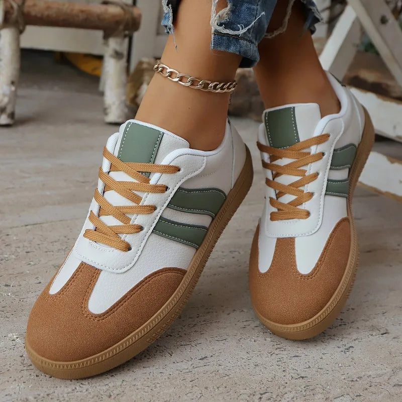2026 Women Tennis Sneakers Flats Ladies Fashion Vulcanized Shoes Spring Autumn Woman Outdoor Trainers Footwear Женская Обувь