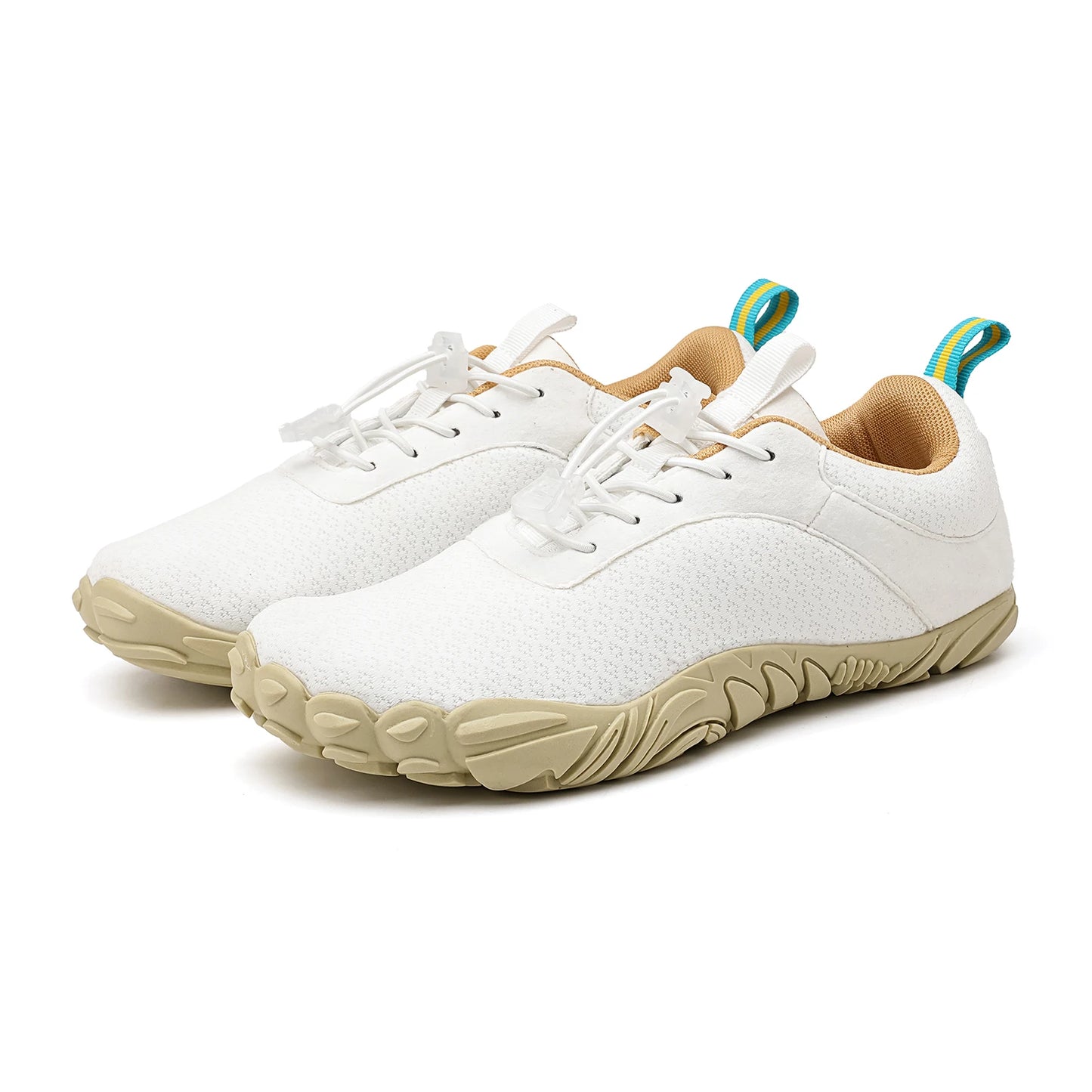 Wide Barefoot Sneakers for Women - Natural Foot Movement Wide Toe Box Shoes, Lightweight Zero-Drop Minimalist Design for Running
