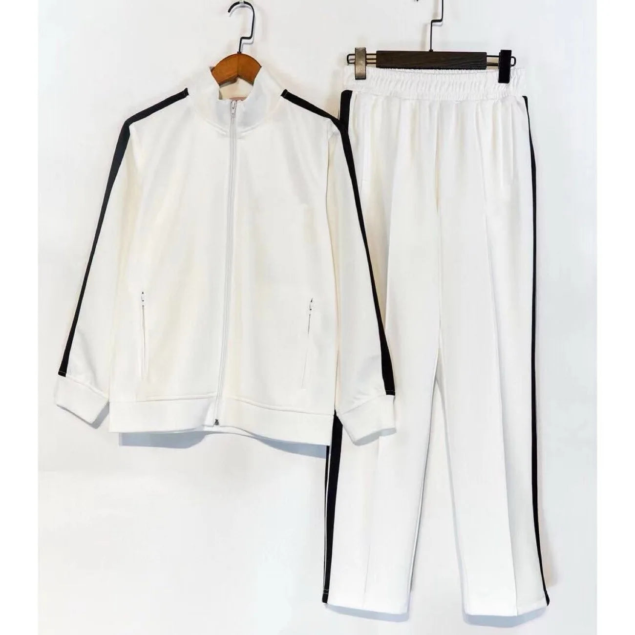 2025 Summer New Casual Suit Men's Lapel Shirt Trouser Two-Piece Comfortable Versatile Sport Suit