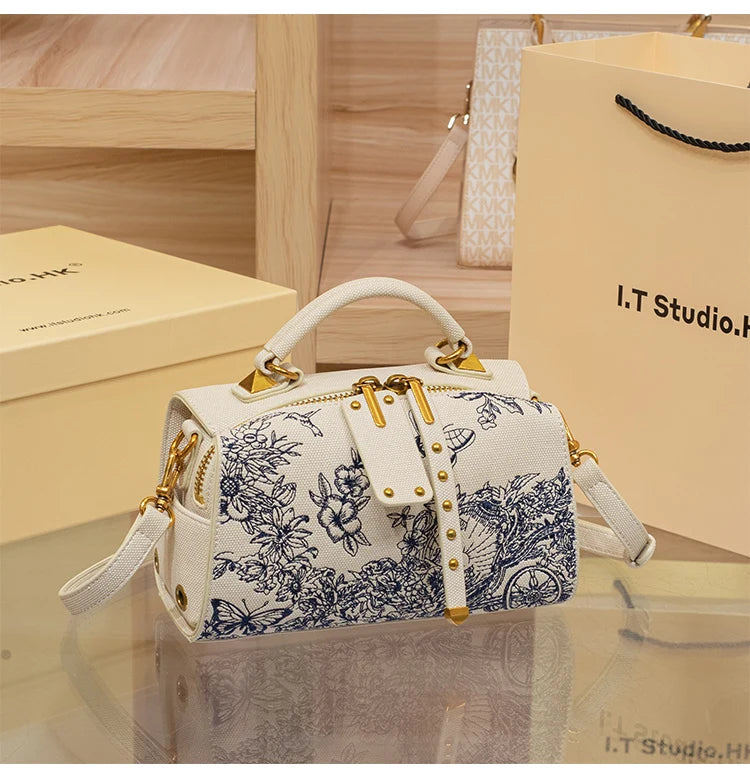 Women's Handbag, Pillow Bag, Women's 2024 New Single Shoulder Crossbody Handbag, Designer's High Level Sense
