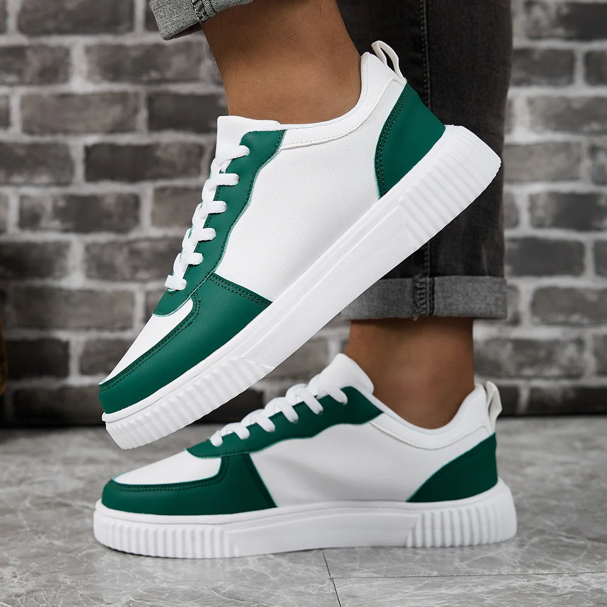 Women's Casual Shoes Breathable Walking Flat Shoes Sneakers White Female Footwear Sports Running Outdoor Walking For Men Tennis
