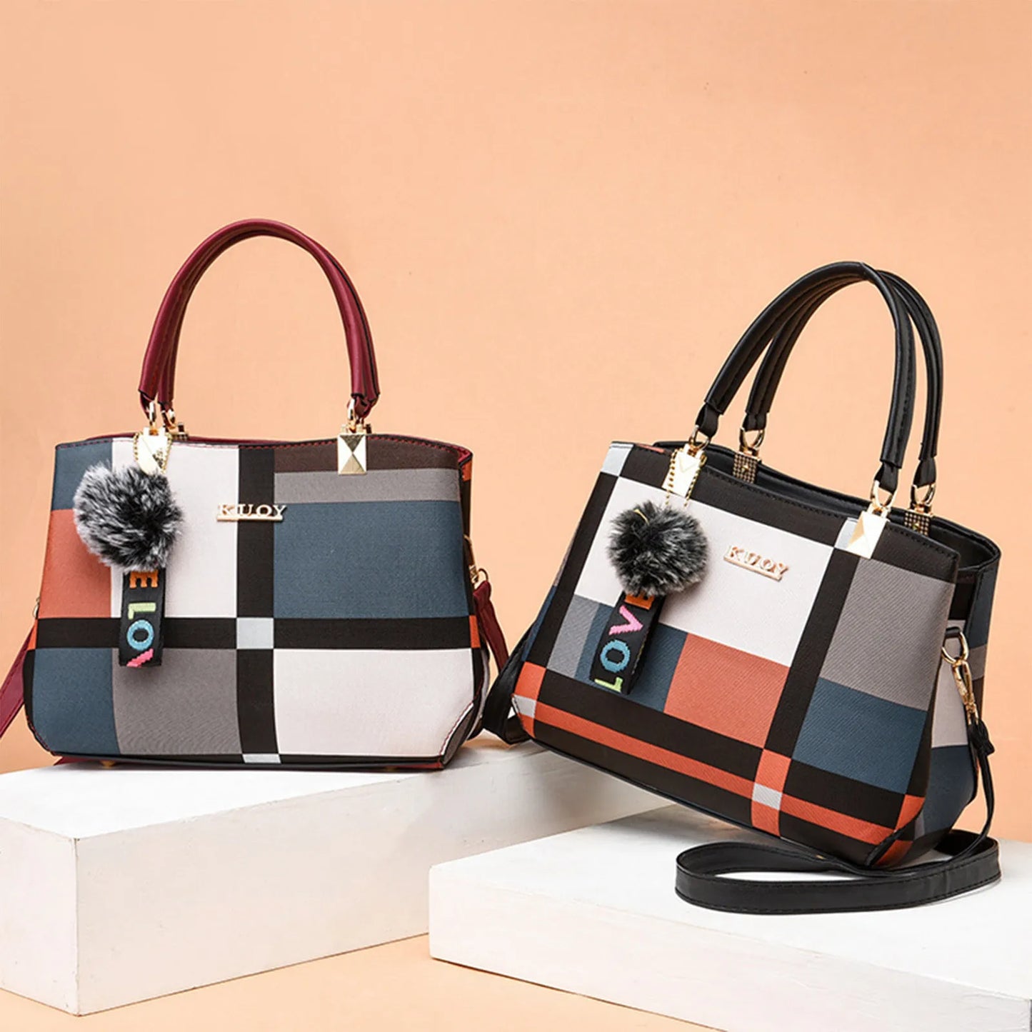 Luxury HandBag 2024 New Women Bag High Capacity Broadband Crossbody Bag Female Casual Fashion Trends Handbag