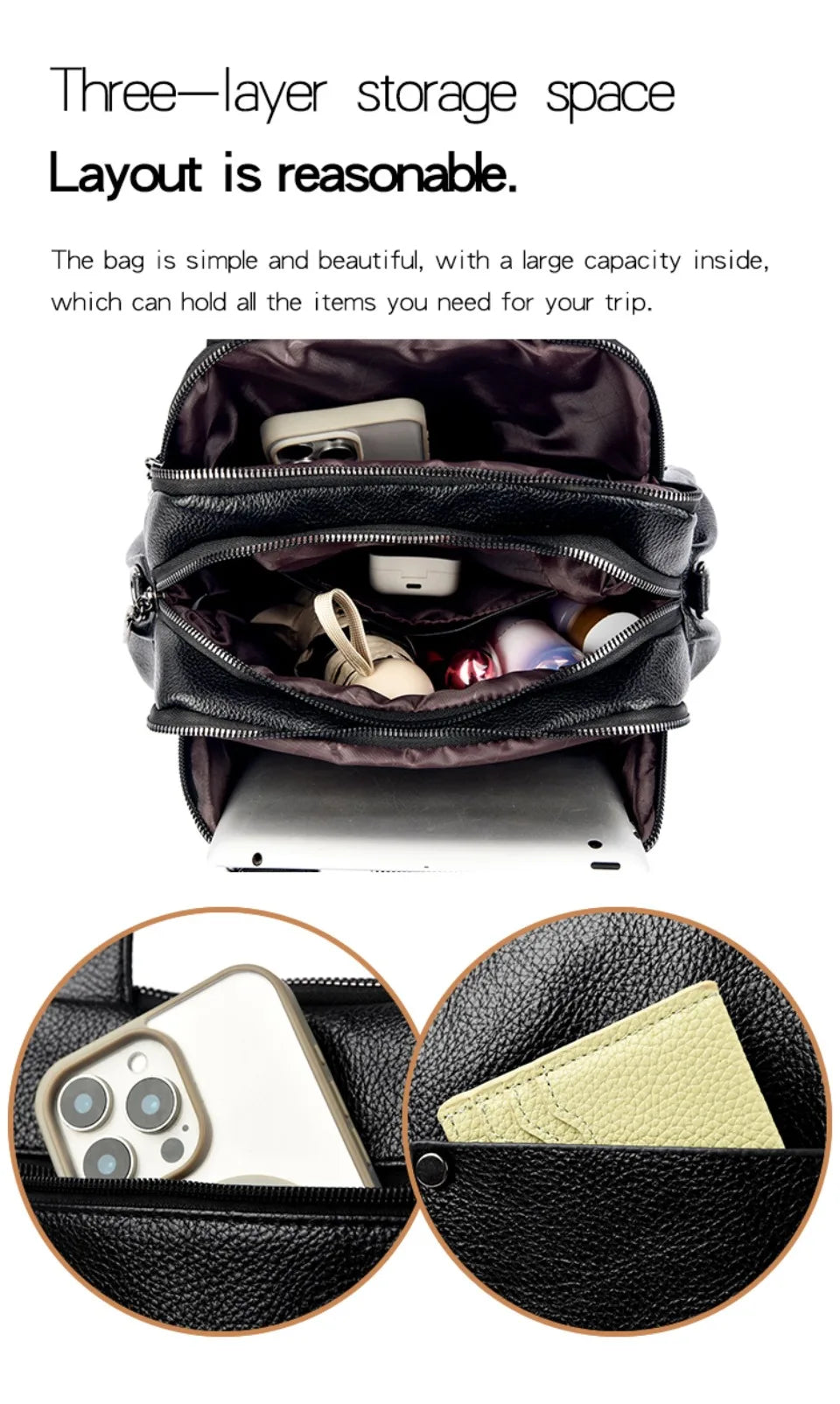 Genuine Brand Luxury Handbags Women Bags Designer Crossbody Bags for Women Small Top Quality Soft Leather Shoulder Bag Daily Use