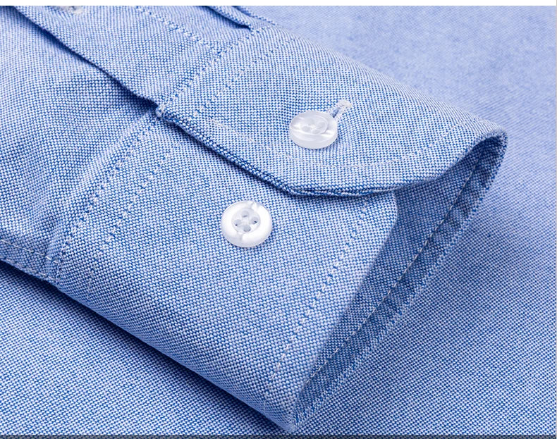 New in shirt 100%cotton plus size long-sleeve shirts for men slim fit formal fashion office shirt hight qulity plaid clothes