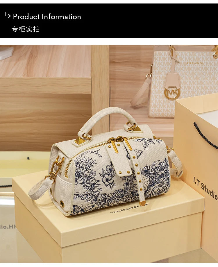 Women's Handbag, Pillow Bag, Women's 2024 New Single Shoulder Crossbody Handbag, Designer's High Level Sense