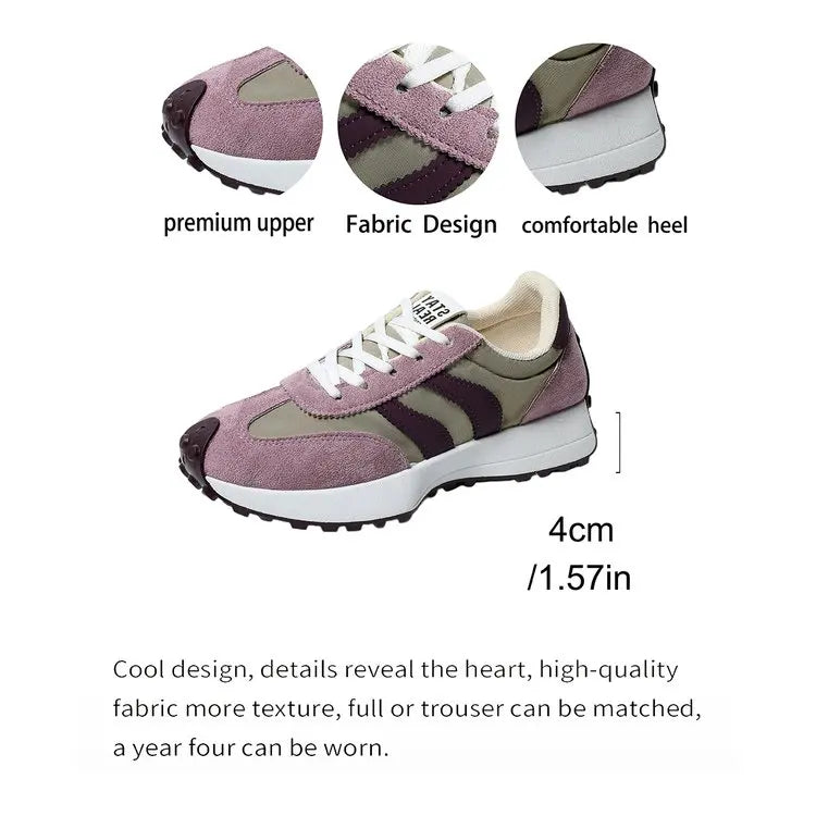 2026 Women Sneakers Spring New Luxury Flat Comfortable Slip on Soft Trend Sneakers Women Lightweight Outdoor Shoes for Women