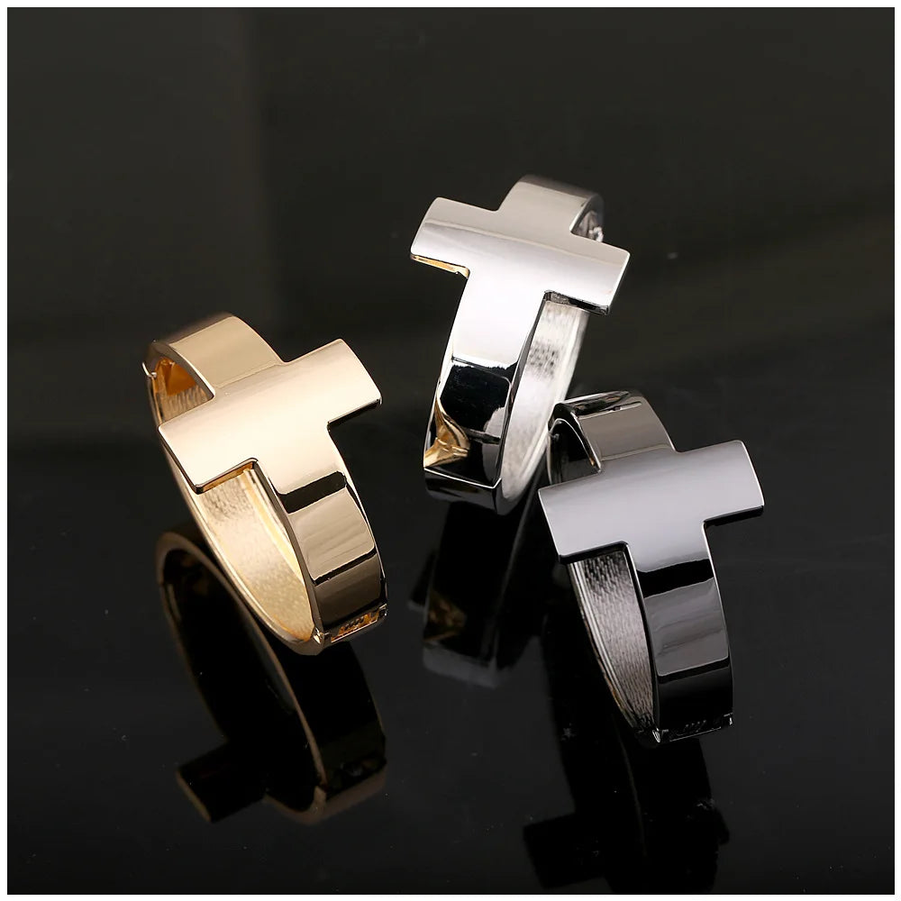 Big Cross Bangles for Women, Arm Cuff Jewelry