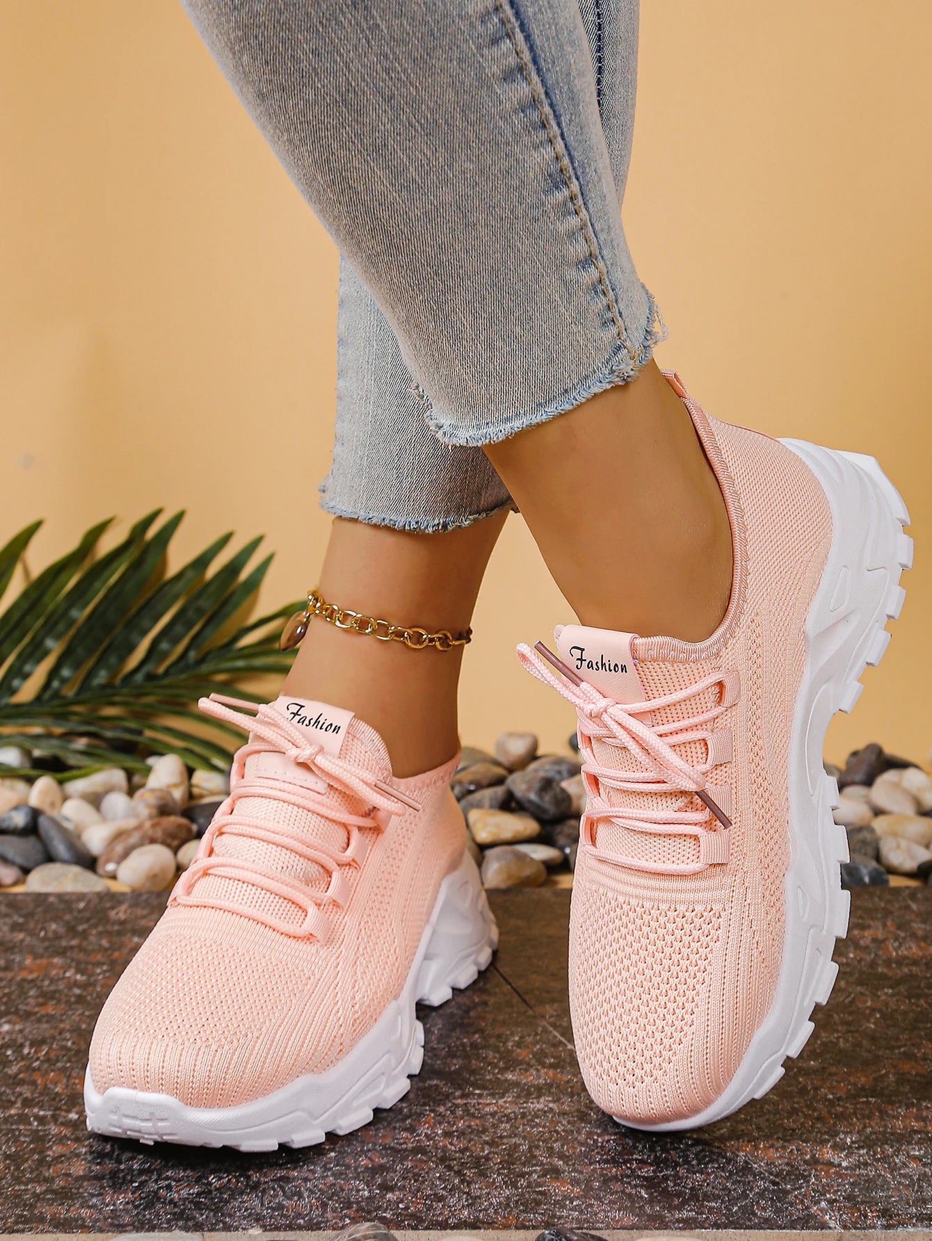 Ladies shoes women's sneakers shoes woman 2025 Solid color increases height and is versatile cheap shoes clearance free shipping