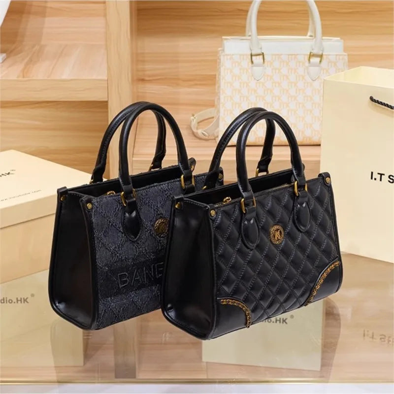 Women's handbag, genuine leather handbag, women's 2024 new summer high-end high-capacity designer crossbody bag
