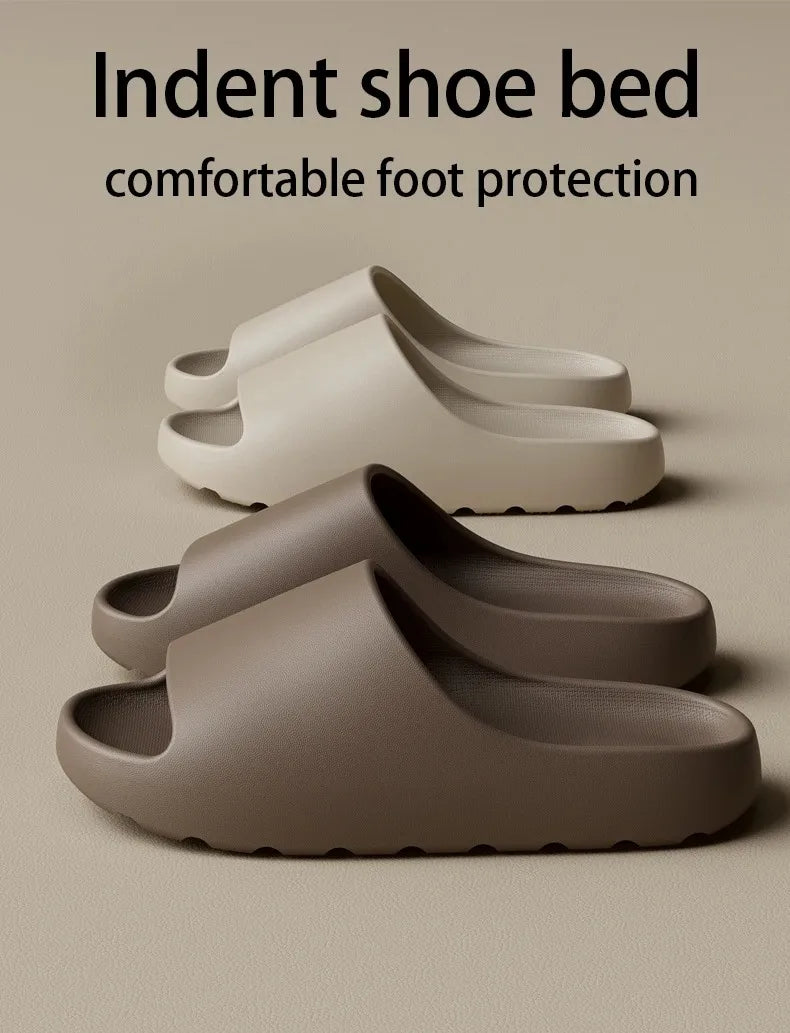 Fashion Brand Women Slippers  Classic Sports Sandals Men Casual EVA Flat Slippers Unisex Outdoor Indoor Shoes Beach Slides