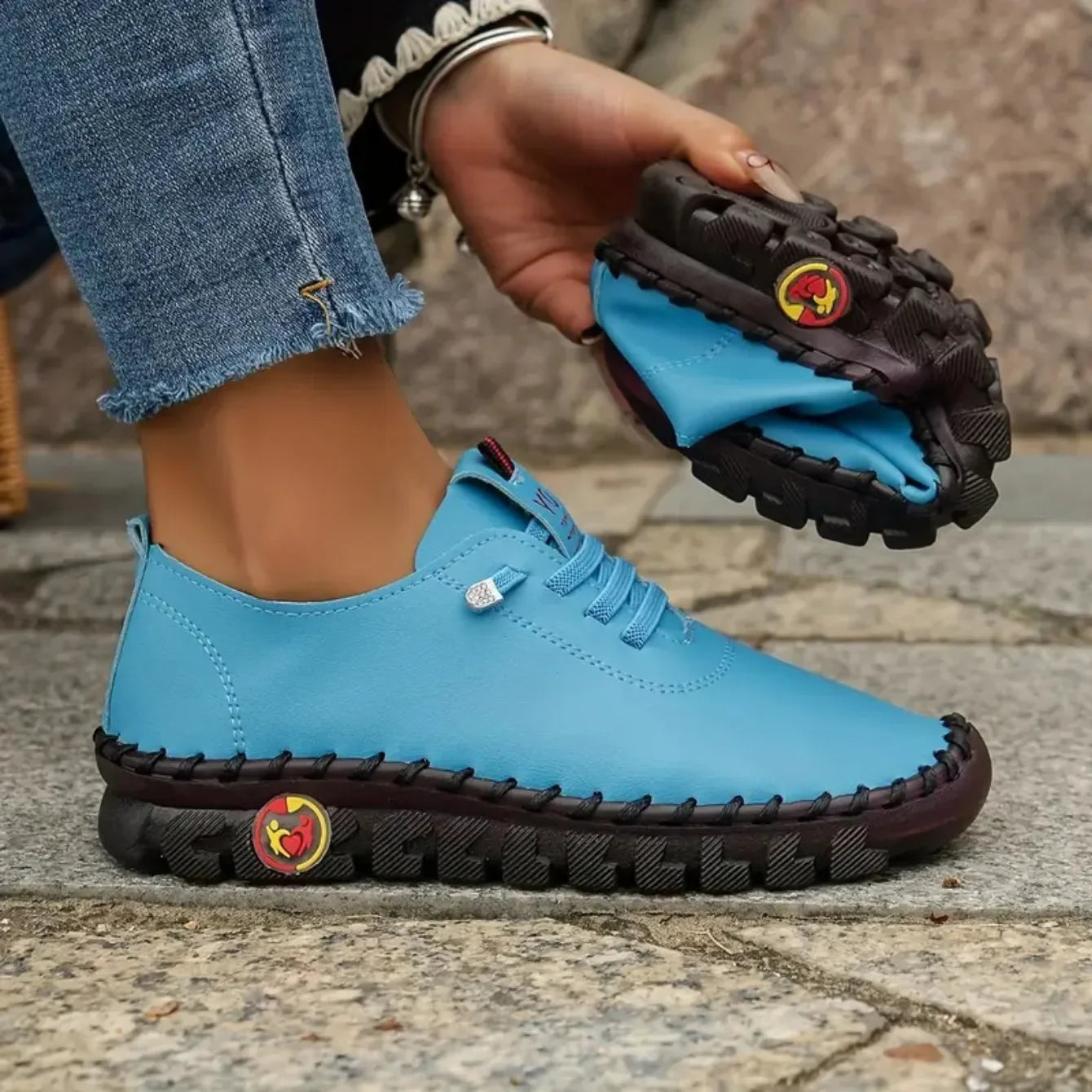 Women Sneakers Tide Designer Mom Shoes for Women New Thick Bottom Fashion Sneakers Women Comfortable Outdoor Loafers