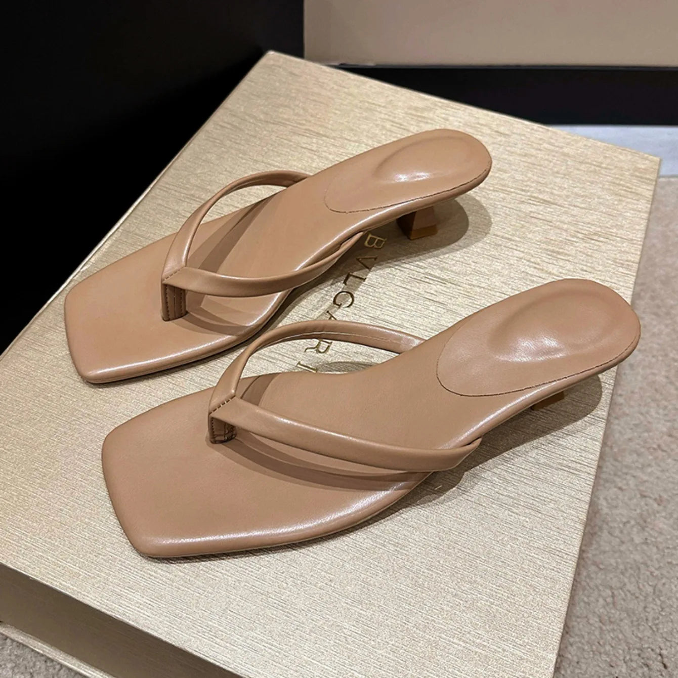Women Slippers High Heels Sandals Sexy Open Toe Party Wedding New Summer Shoes Fashion Beach Woman Soft Slides Zapatos De Mujer