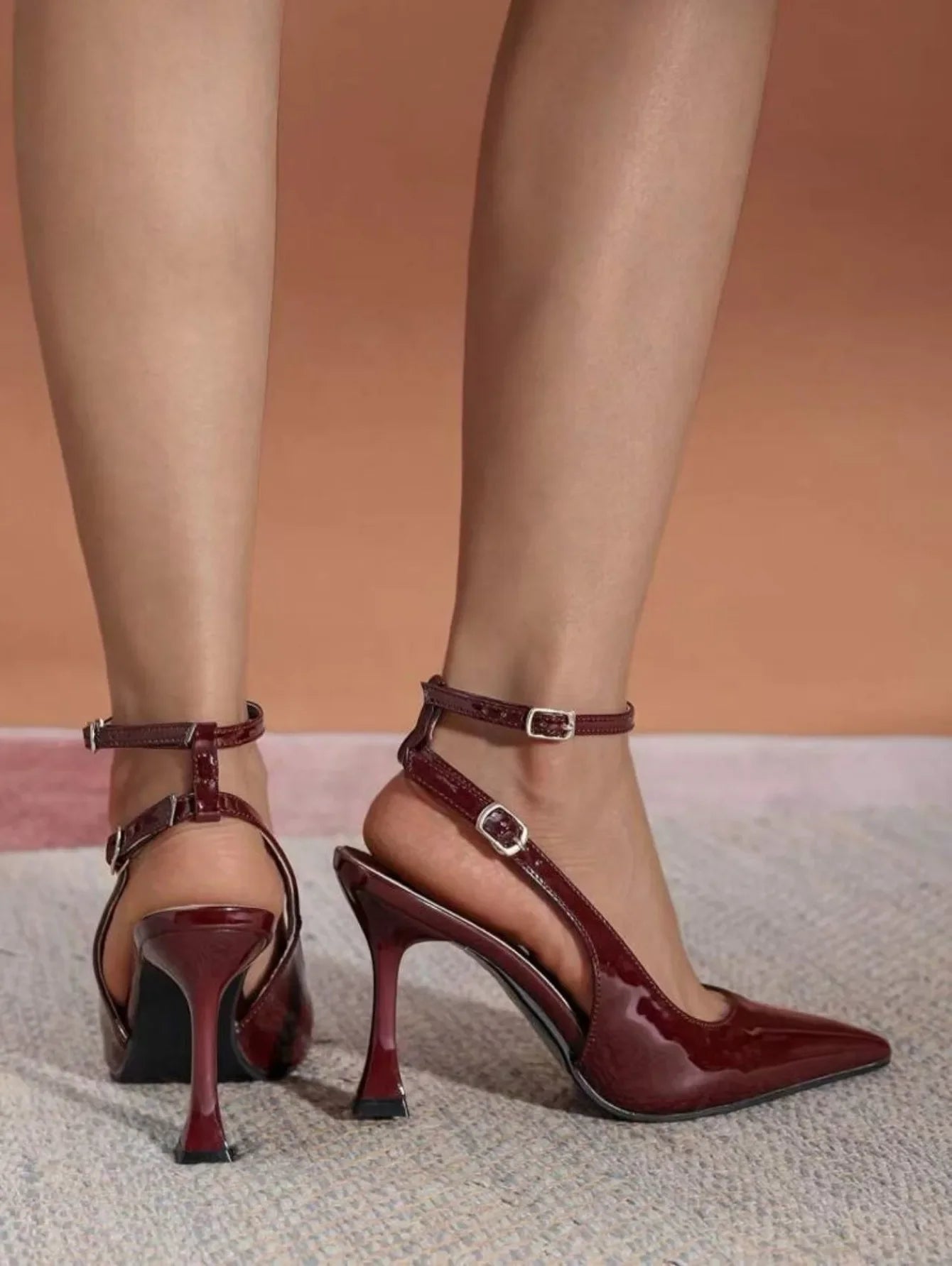 2025 New Women Sandals Fashion Pointed Toe Singbacks Shoes Ladies Outdoor Elegant High Heels Stripper Sandals Sandalias De Mujer