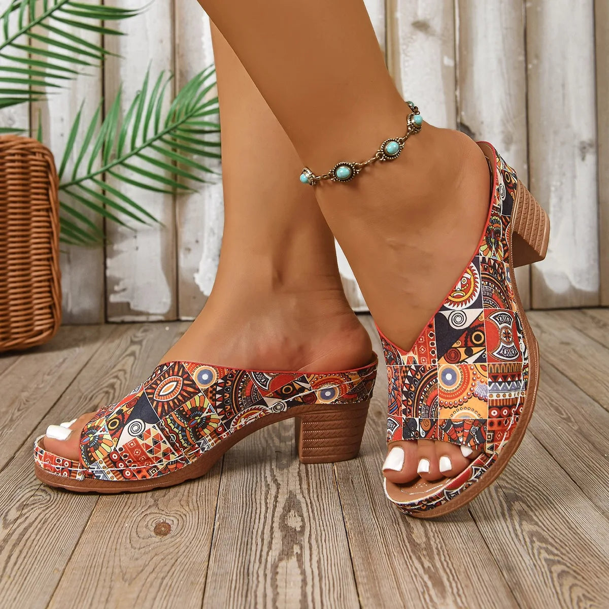 Women Shoes Fashion Sandals Wedge Women Shoe Open Toe Slide Women's Sandals Beach Footwear Female Slippers Zapatos De Mujer