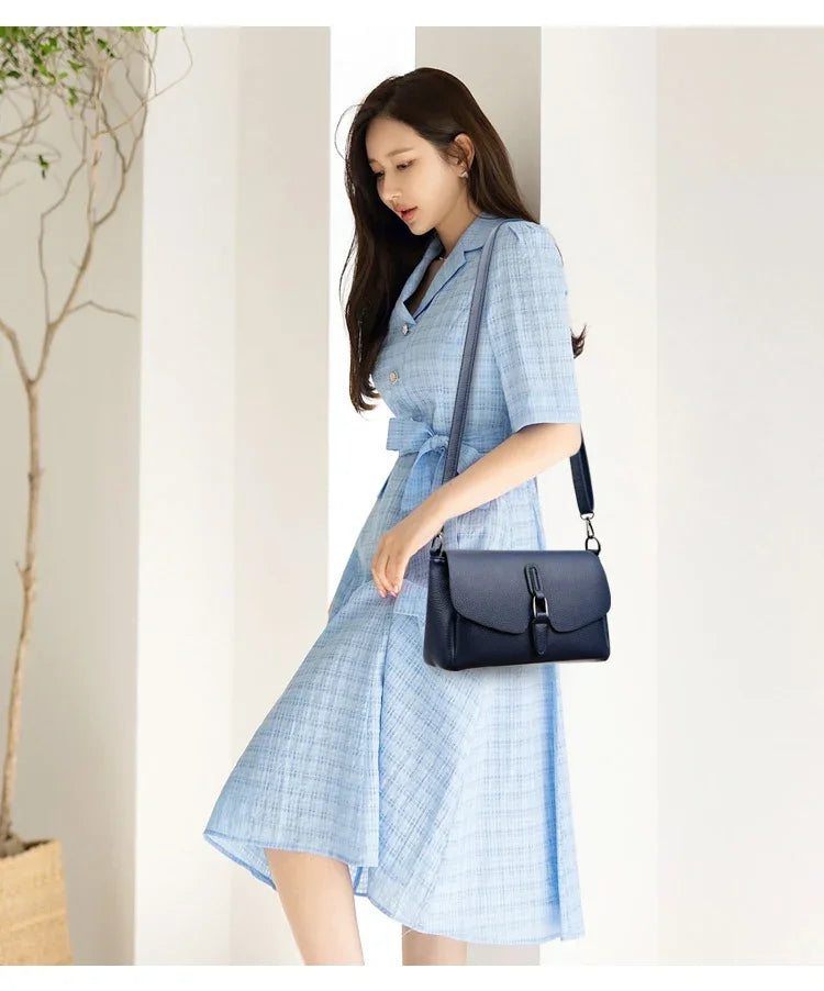New Soft Leather Crossbody Bags for Women Luxury Handbags Women Bags Designer Female Casual Hand Shoulder Bag bolsos de mujer