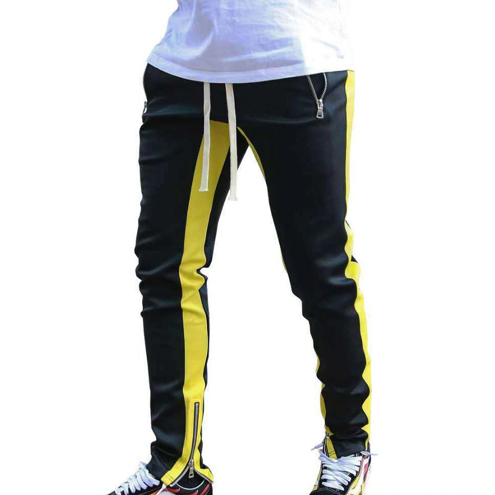 Casual Fashion Pants Men Sportwear Track Tracksuit Gyms Fitness Trousers For Men Hip Hop Black Clothing Joggers Sweatpants Men