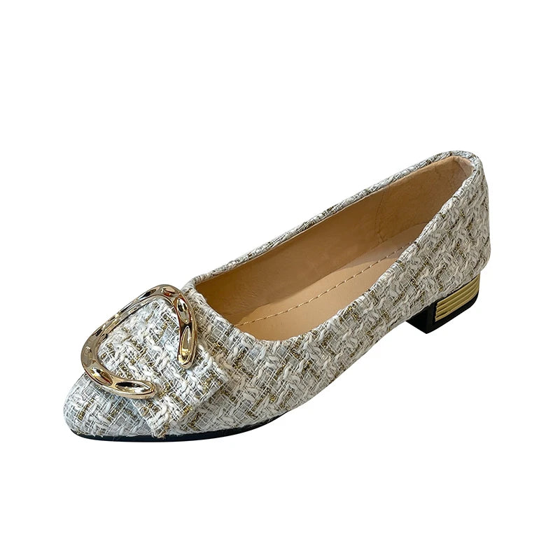 New Women's Shoes Pumps Spring Autumn Casual Women's Fashion Comfortable Pointed Shoes Women's Zapatillas Mujer
