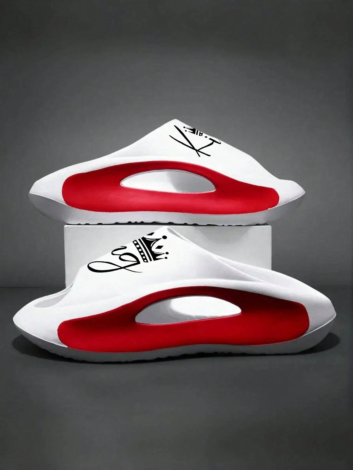 Men's and Women's Slippers Fashion Non-Slip Couple Slippers Eva 2 Colors 36-45