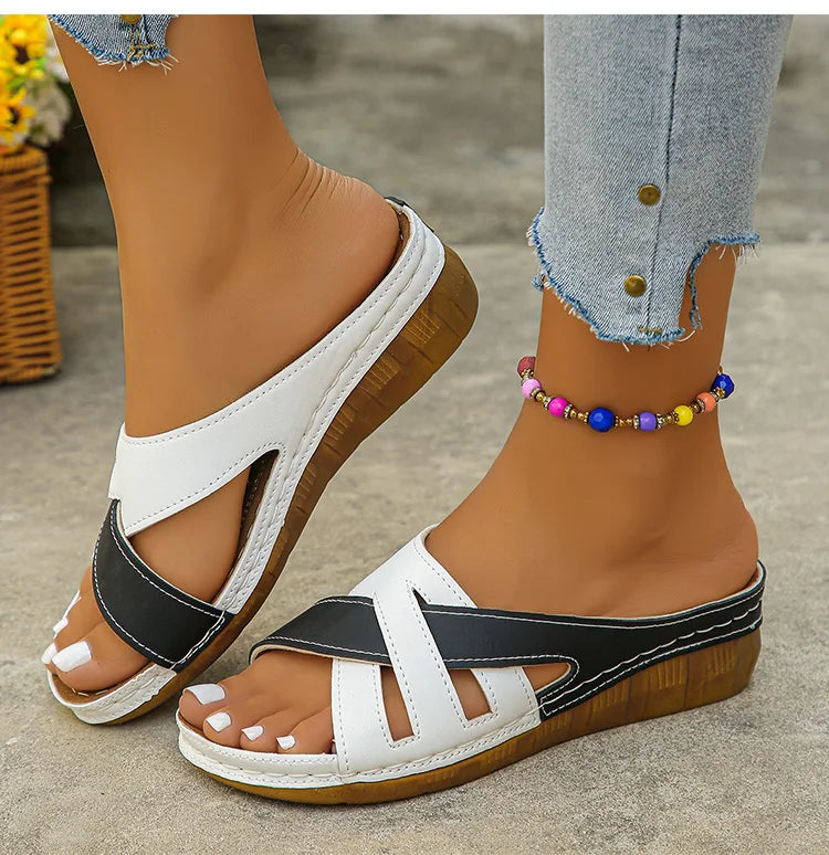 Women Shoes Sandals Fashion Wedge Ladies Shoes Outdoor Slide Women's Sandals Soft Casual Footwear Female Sandalias Mujer