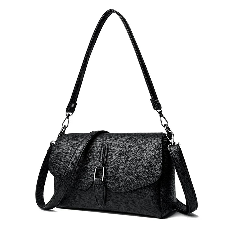 New Soft Leather Crossbody Bags for Women Luxury Handbags Women Bags Designer Female Casual Hand Shoulder Bag bolsos de mujer