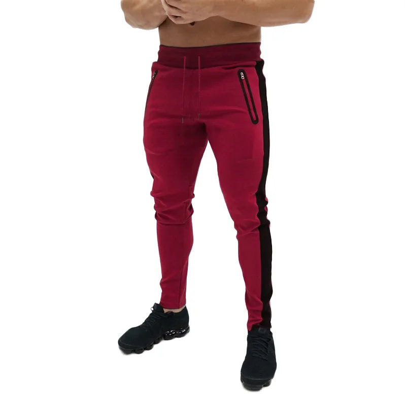 Casual Fashion Pants Men Sportwear Track Tracksuit Gyms Fitness Trousers For Men Hip Hop Black Clothing Joggers Sweatpants Men