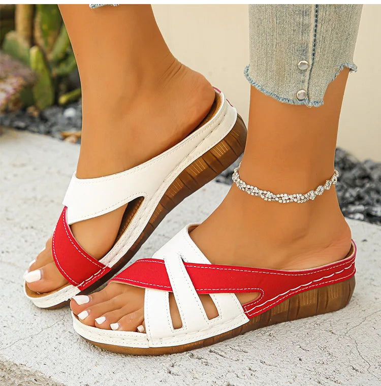Women Shoes Sandals Fashion Wedge Ladies Shoes Outdoor Slide Women's Sandals Soft Casual Footwear Female Sandalias Mujer