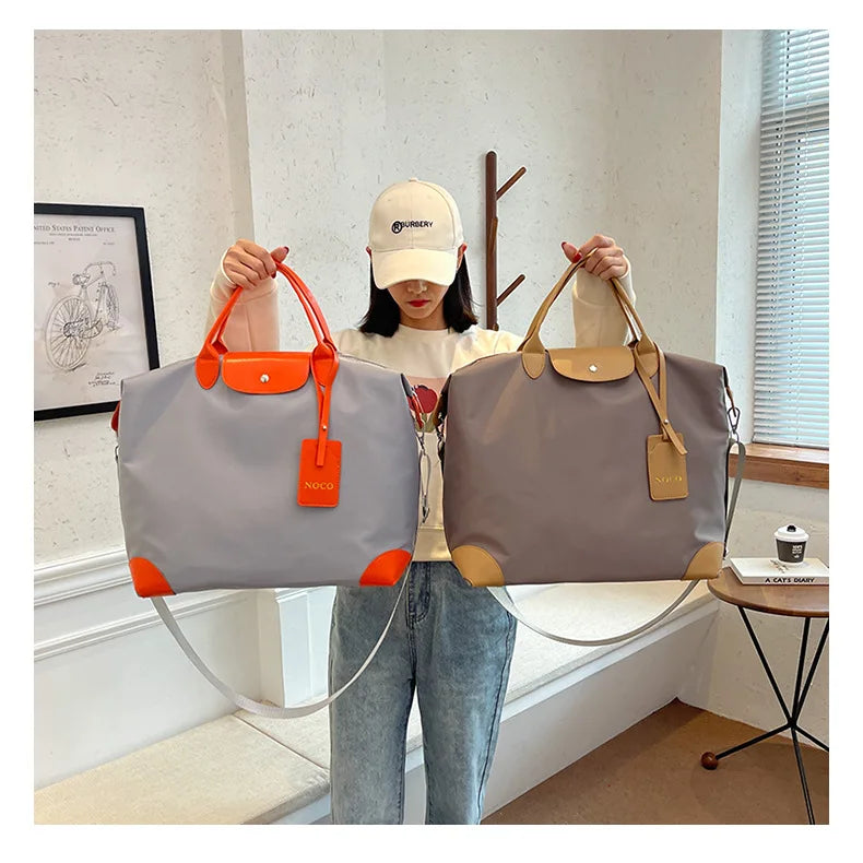New Women Travel Bag Ladies Handbag Large Sports Pack Multifunctional Luggage Shoulder Gym Bags 2022 Fashion Cool Yoga Bags