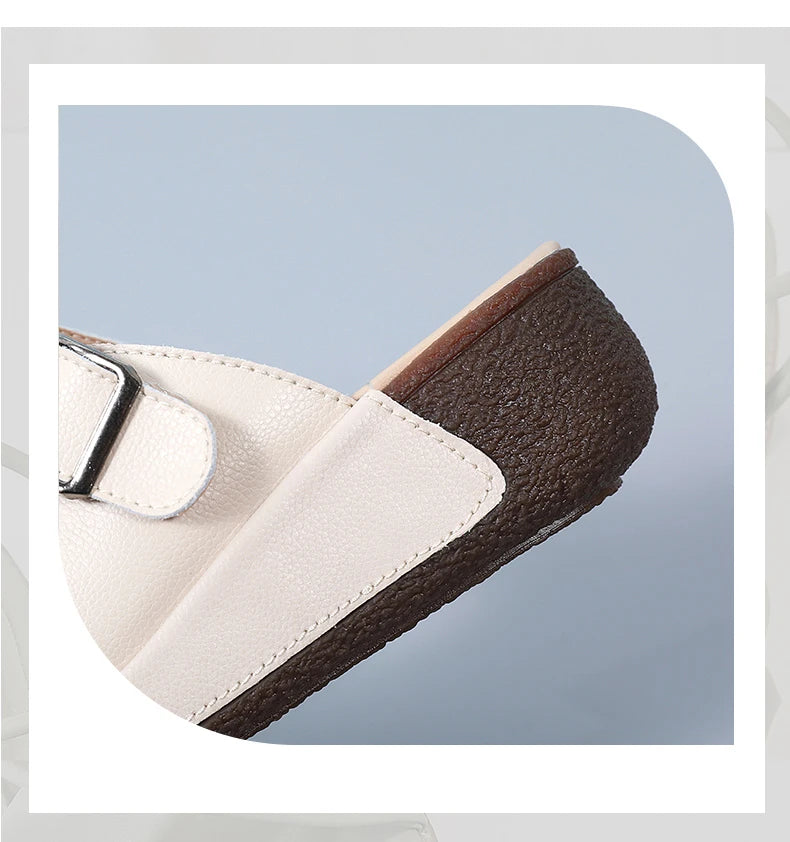 Women Slippers Shoes For Women Summer Sandals Platform Shoes With Heels Slippers Mujer Casual Outdoor Walking Summer Shoes