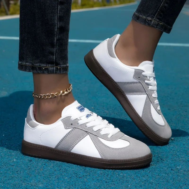 YRZL Womans Comfortable Sneakers for Men Women White Lightweight Shoes Waterproof Walking Shoes Casual Couple Sneakers Sport