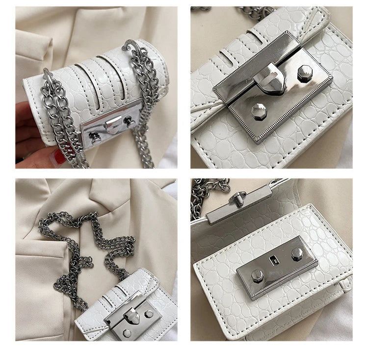 Handbag Women's 2024 Trend Woman Shoulder Purse Chain Female Bag Mini Summer Crossbody Bags for Women Fashion Luxury Designer