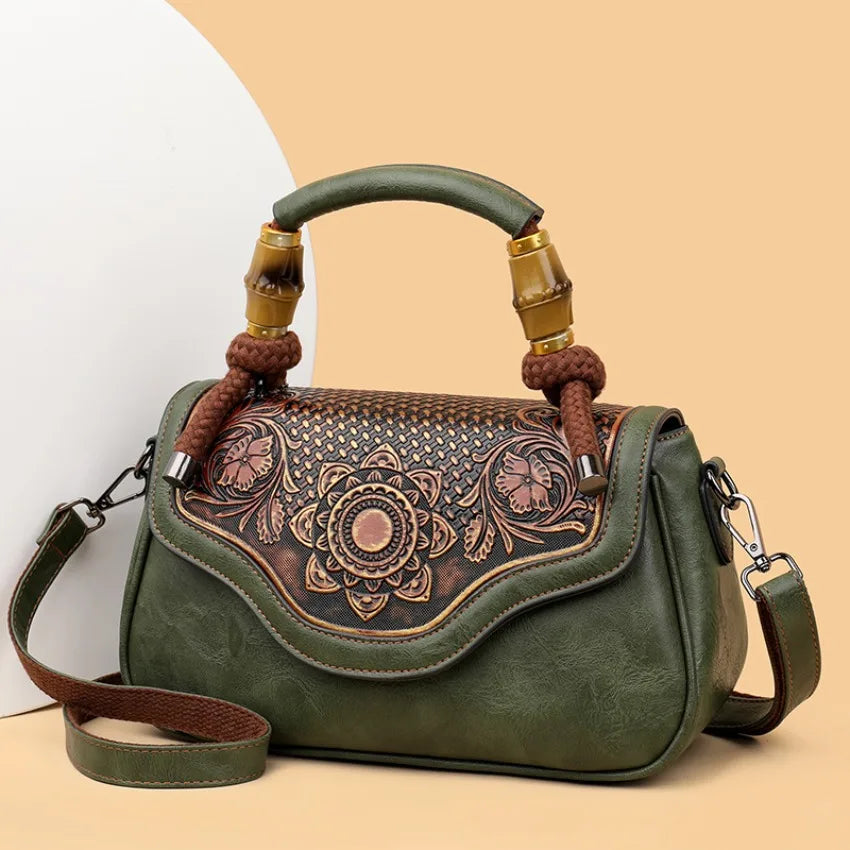 Retro Shoulder Bag Women Handbag High-quality 3D Printed Diagonal Crossbody Classic Office Not Too Big or Too Small Bag Luxury
